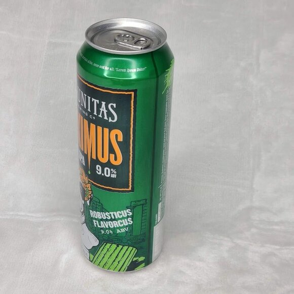 Lagunitas Maximus Colossal IPA Empty Beer Can Bottom Opened Tall Boy Roman Dog - Picture 5 of 8